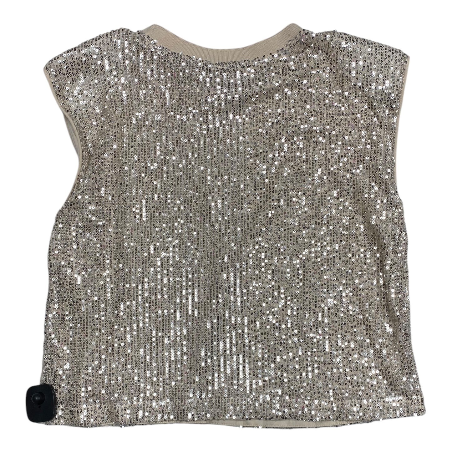 Top Sleeveless By Skies Are Blue In Cream, Size:M