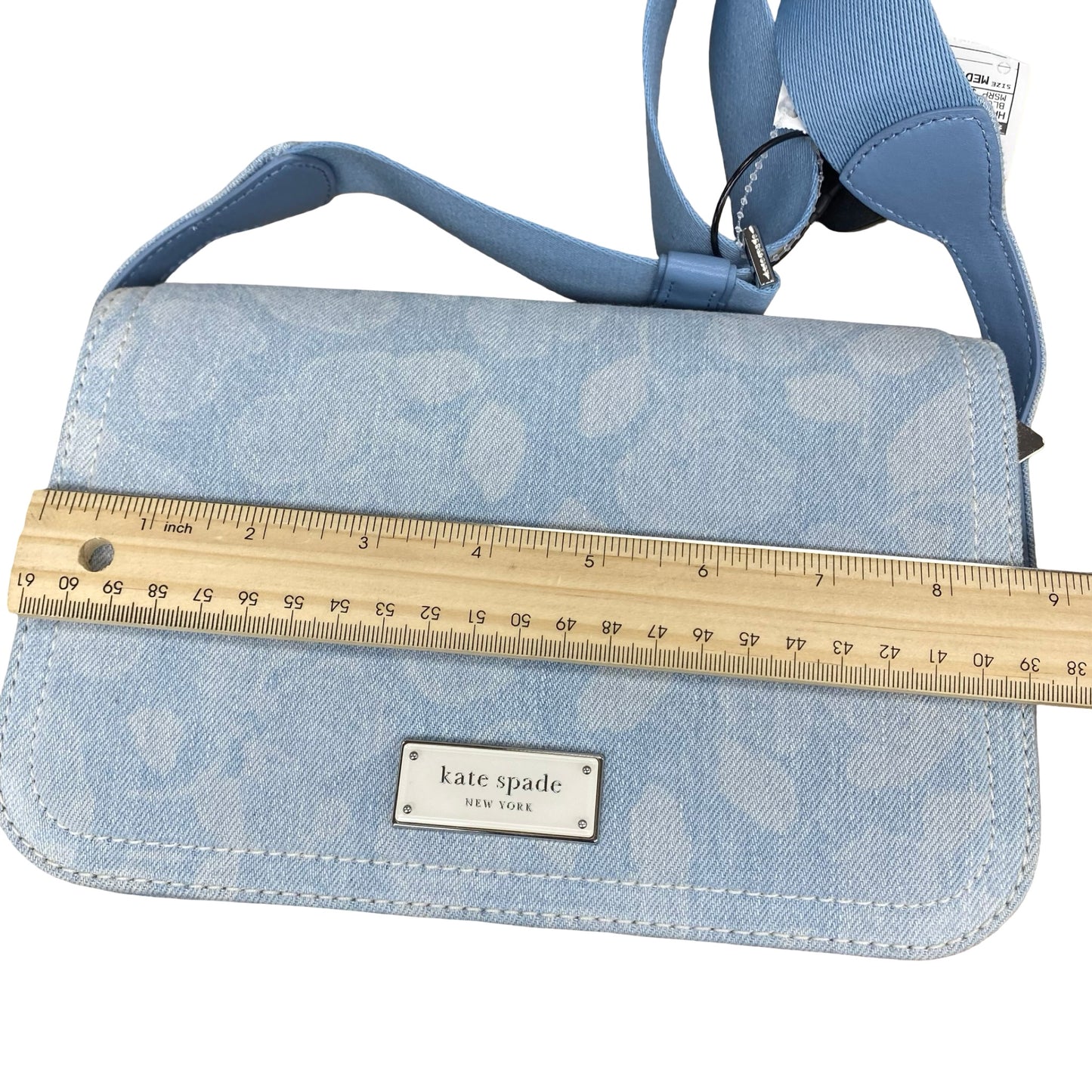 Handbag Designer By Kate Spade In Blue, Size:Medium