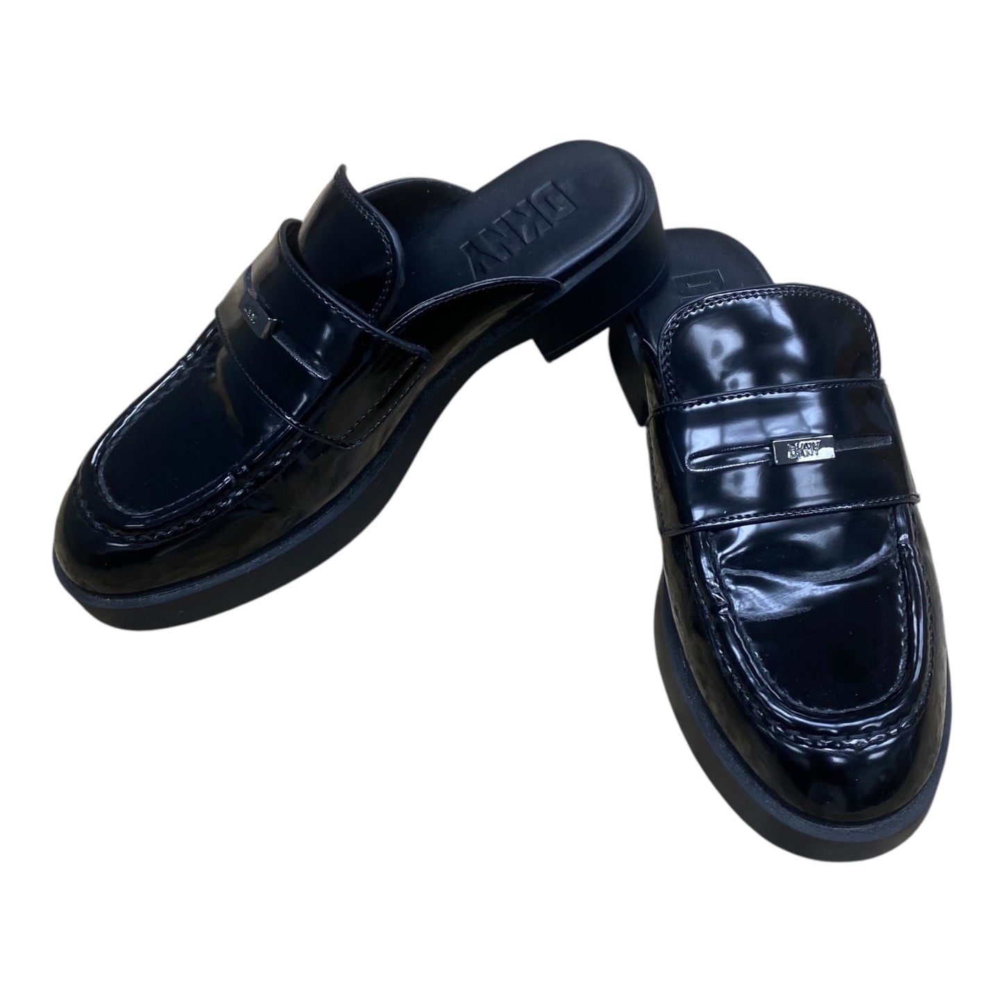 Shoes Flats By Dkny In Black, Size:7