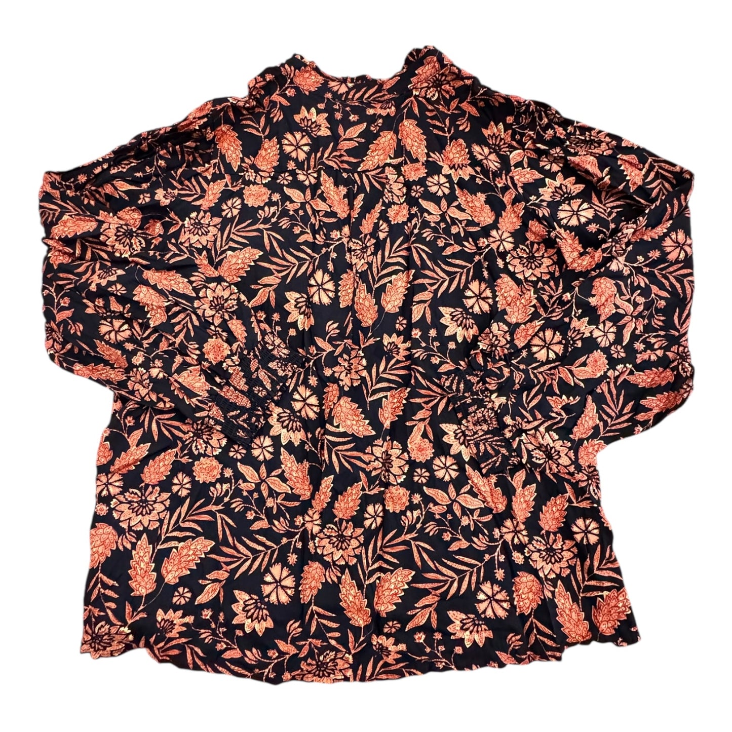 Top Ls By Black Tape In Floral Print, Size:L