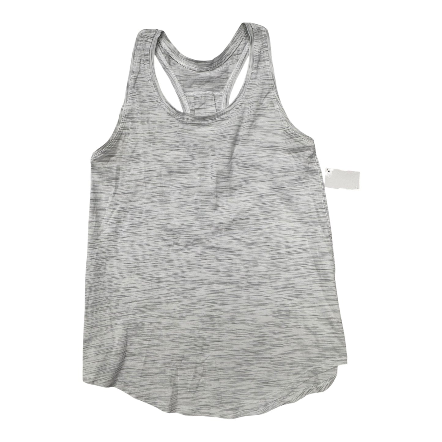 Athletic Tank Top Designer By Lululemon In Grey, Size:4