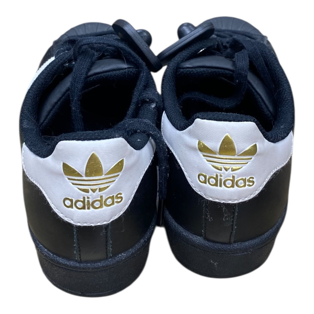 Shoes Sneakers By Adidas In Black & White, Size:7