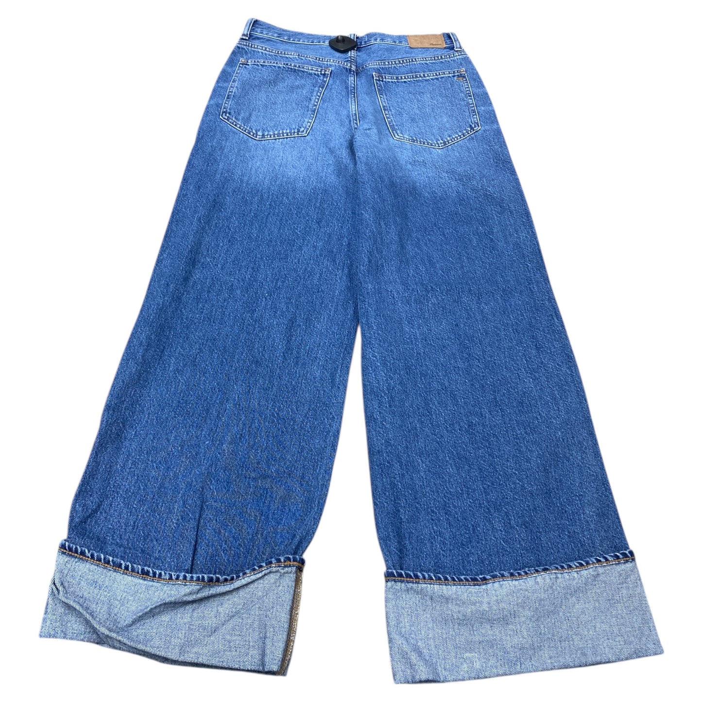 Jeans Wide Leg By Madewell In Blue Denim, Size:8