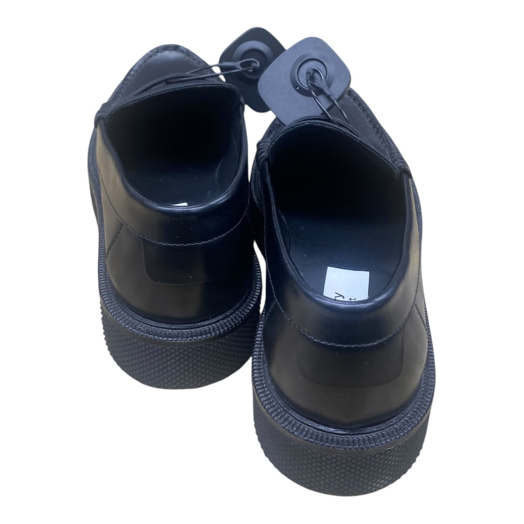 Shoes Designer By Theory In Black, Size:6