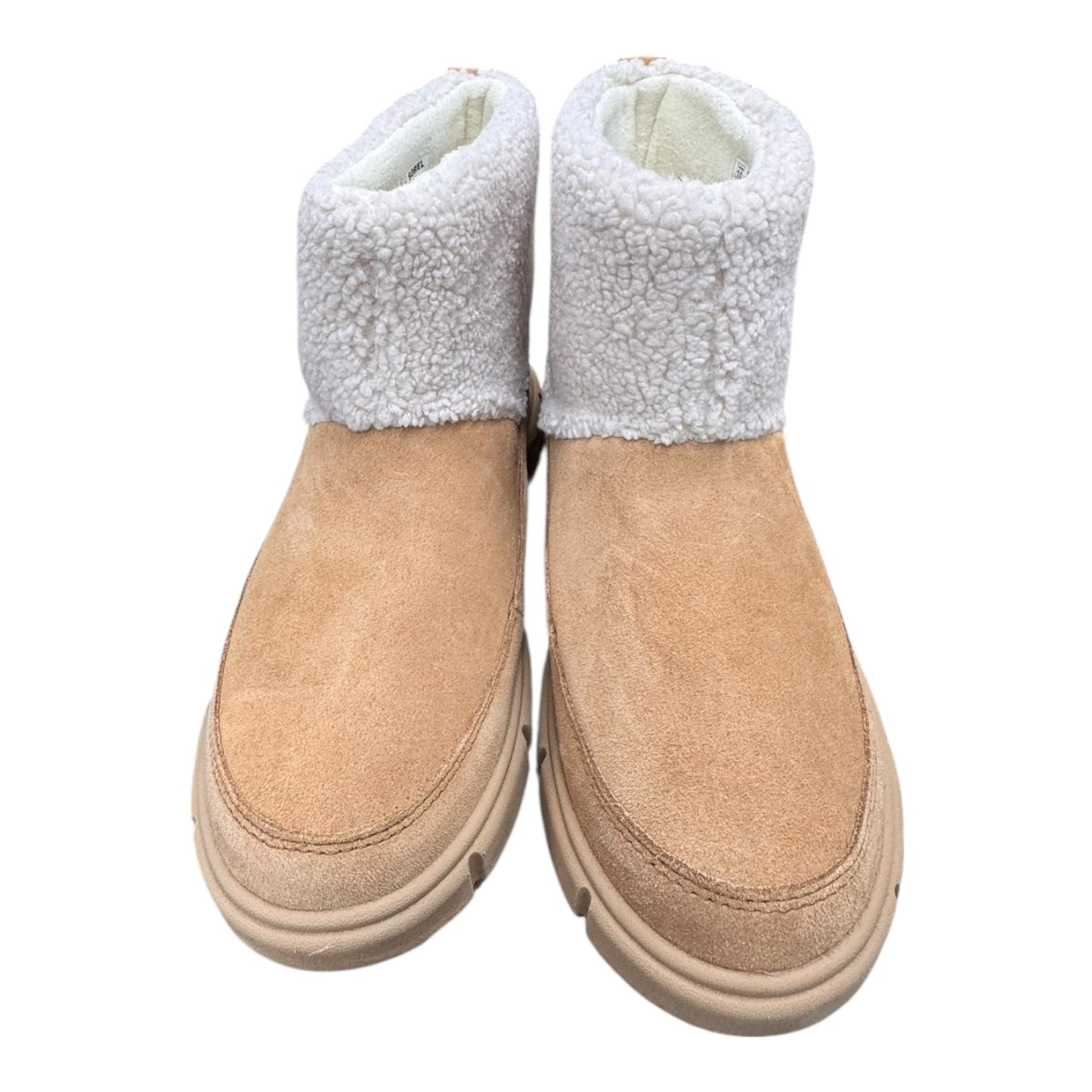 Boots Ankle Flats By Sorel In Tan, Size:10