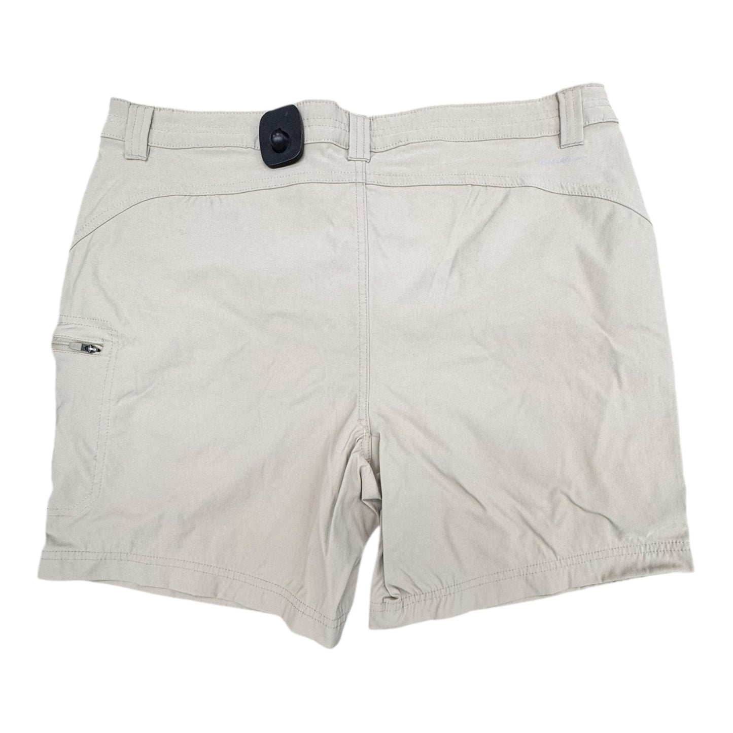 Athletic Shorts By Eddie Bauer In Beige, Size:14