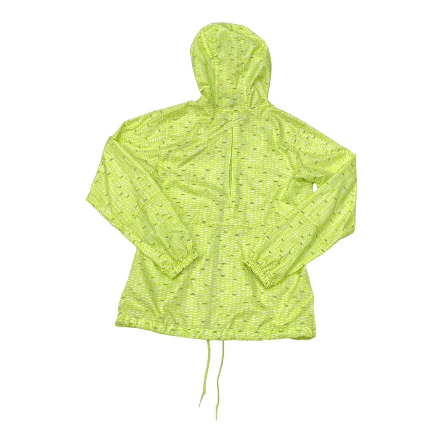 Jacket Windbreaker By Columbia In Green, Size:S