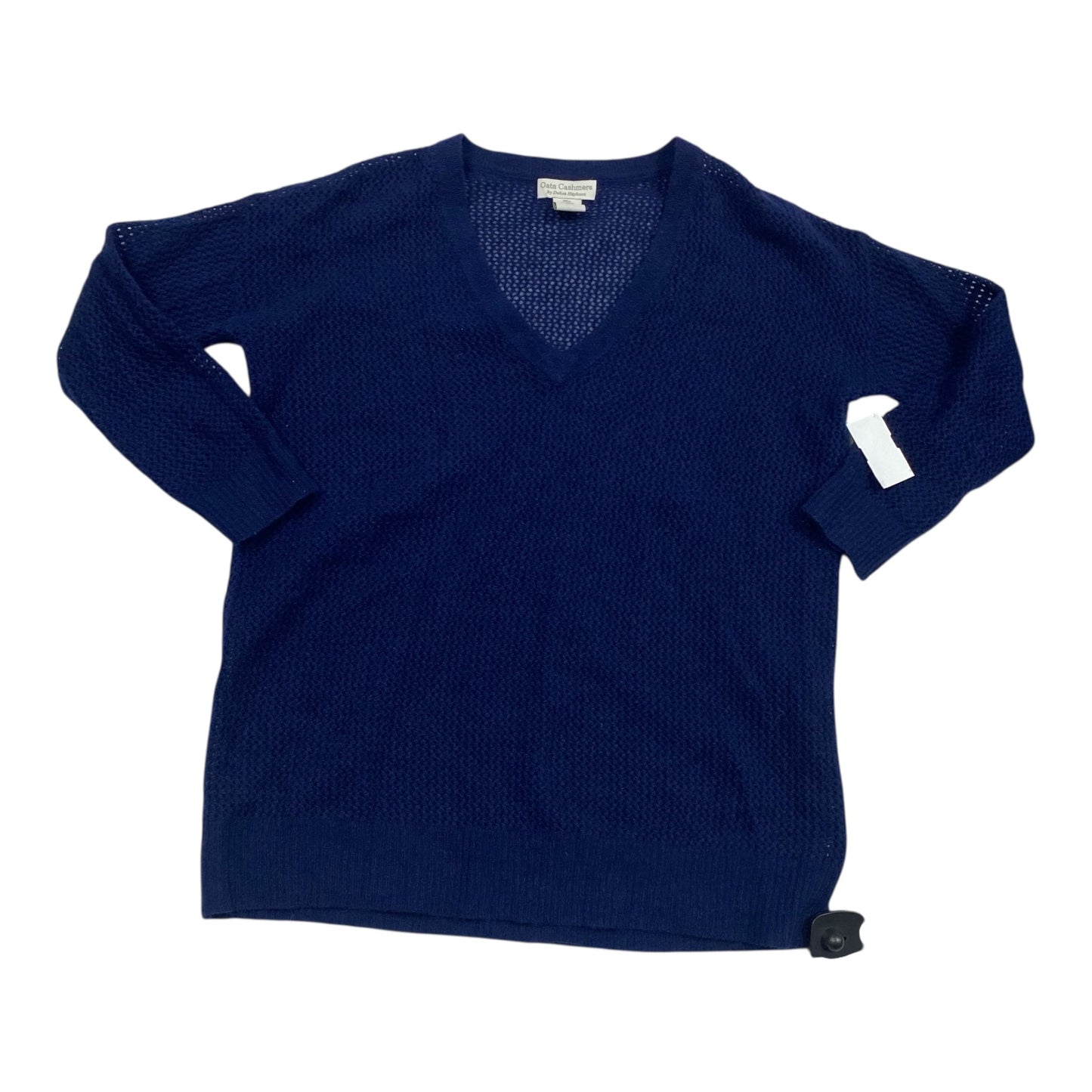Sweater Cashmere By Cmb In Navy, Size:Xs