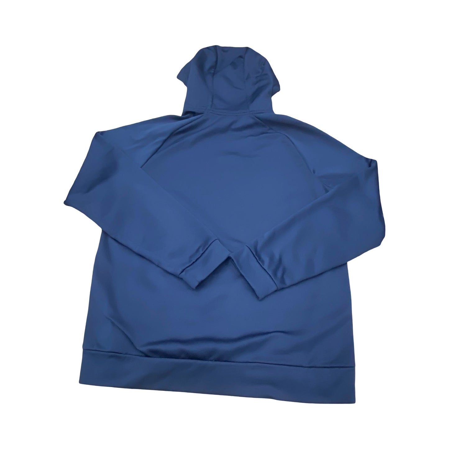 Athletic Sweatshirt Hoodie By Nike In Navy, Size:M