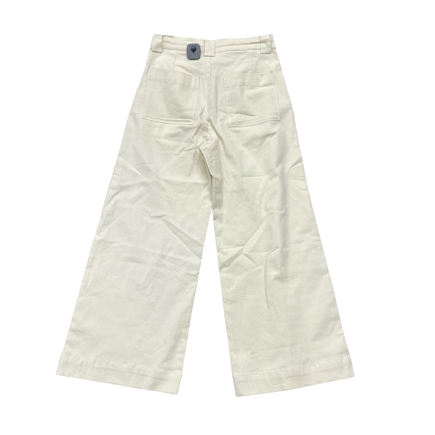 Pants Wide Leg By Entro In Cream, Size:S