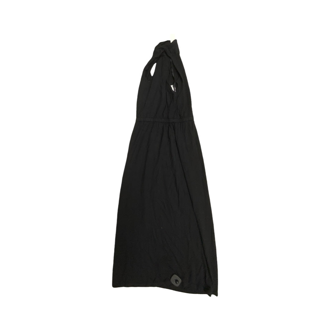 Dress Casual Maxi By Ann Taylor In Black, Size:S