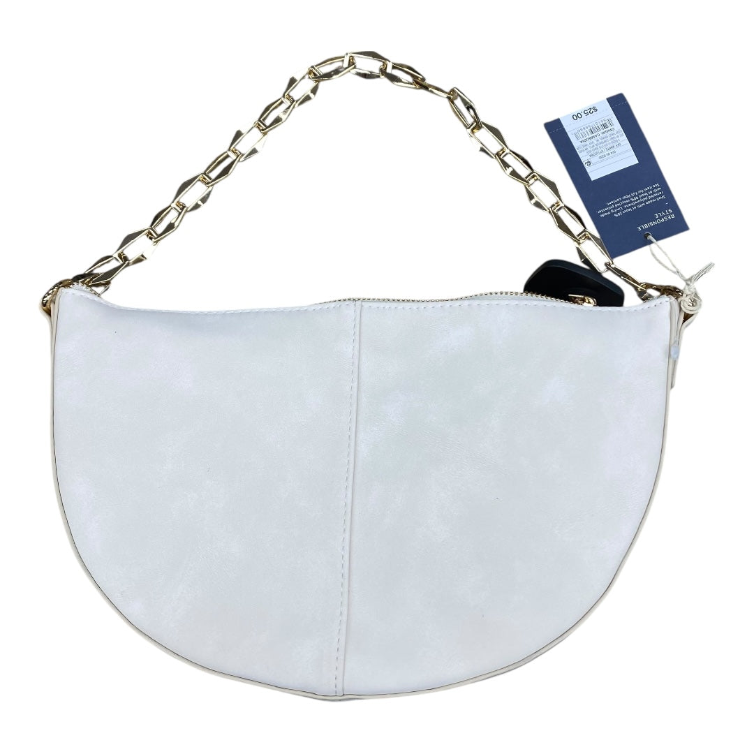 Handbag By Universal Thread In Cream, Size:Small