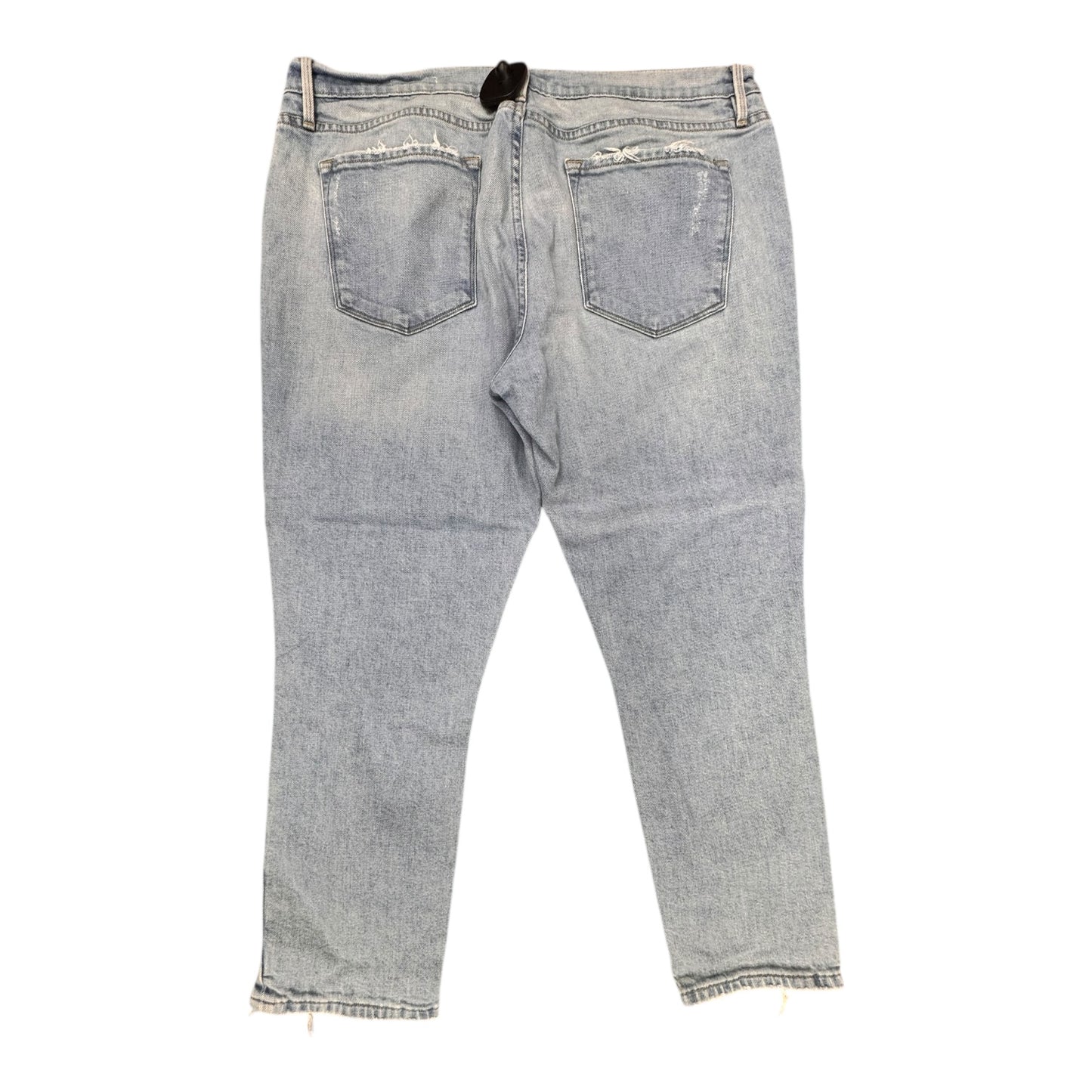 Jeans Cropped By Frame In Blue, Size:12
