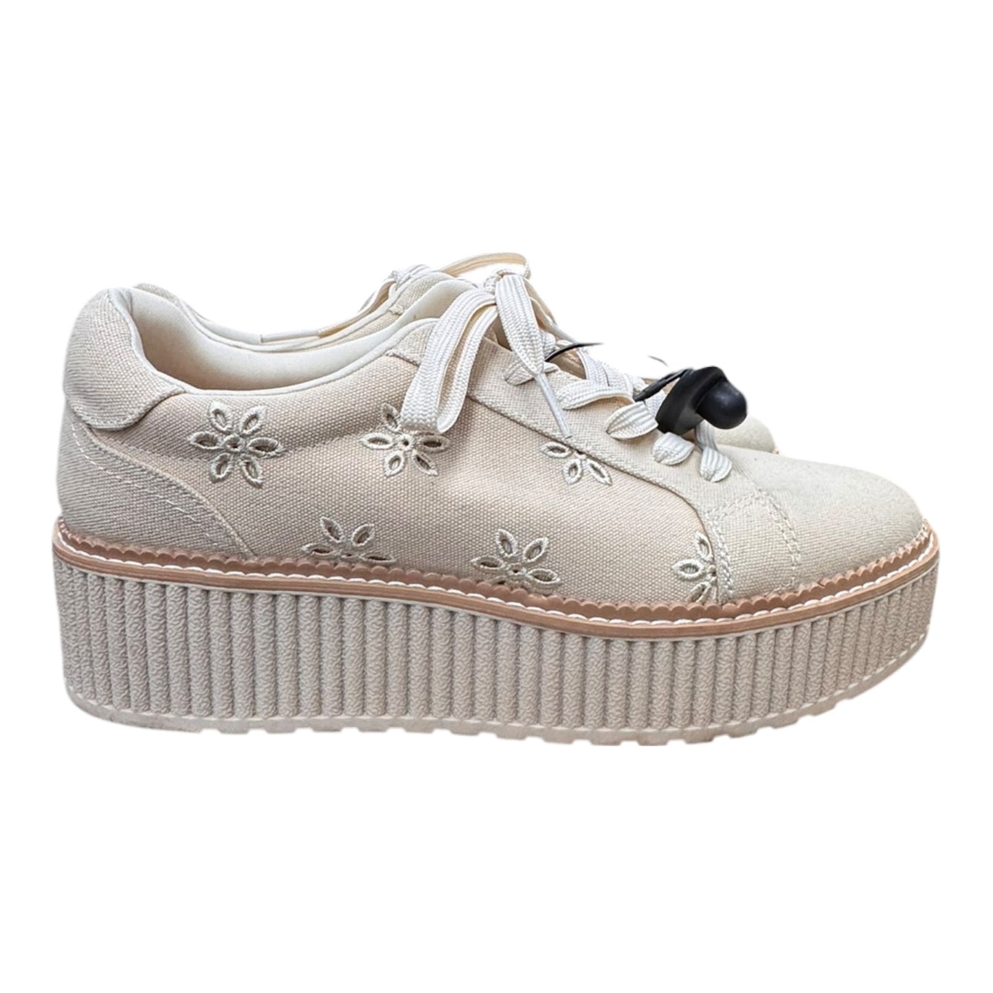 Shoes Sneakers Platform By Dolce Vita In Beige, Size:10