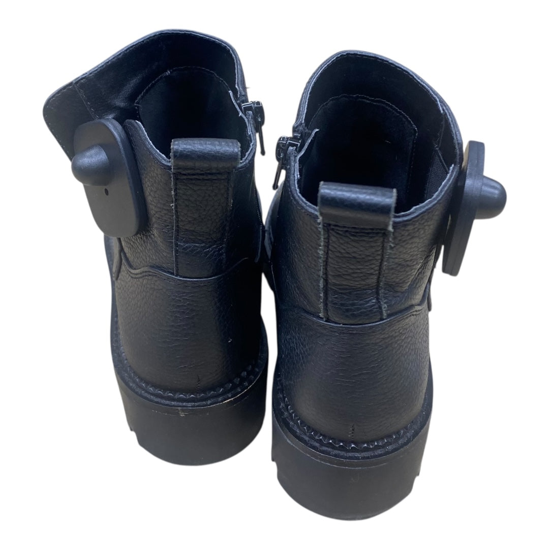 Boots Ankle Flats By Nordstrom In Black, Size:6