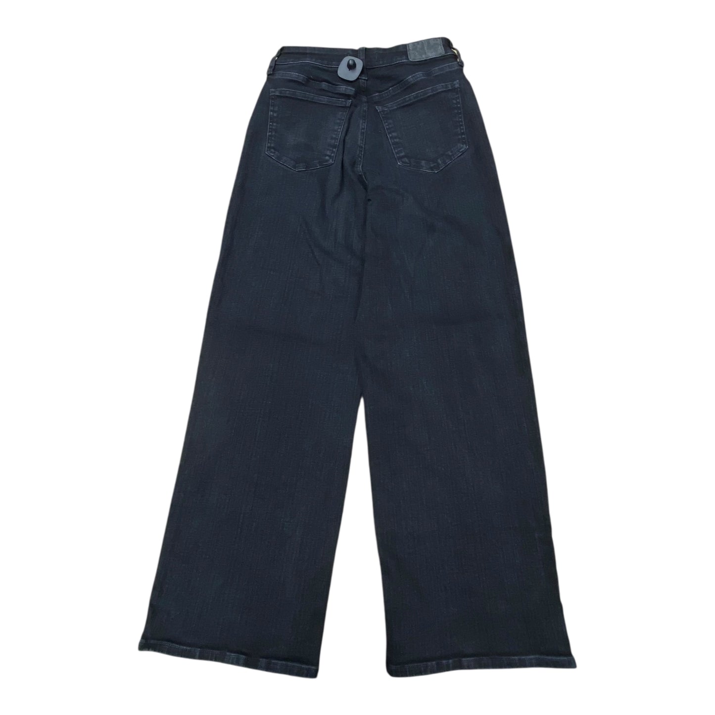 Jeans Wide Leg By Madewell In Black, Size:4