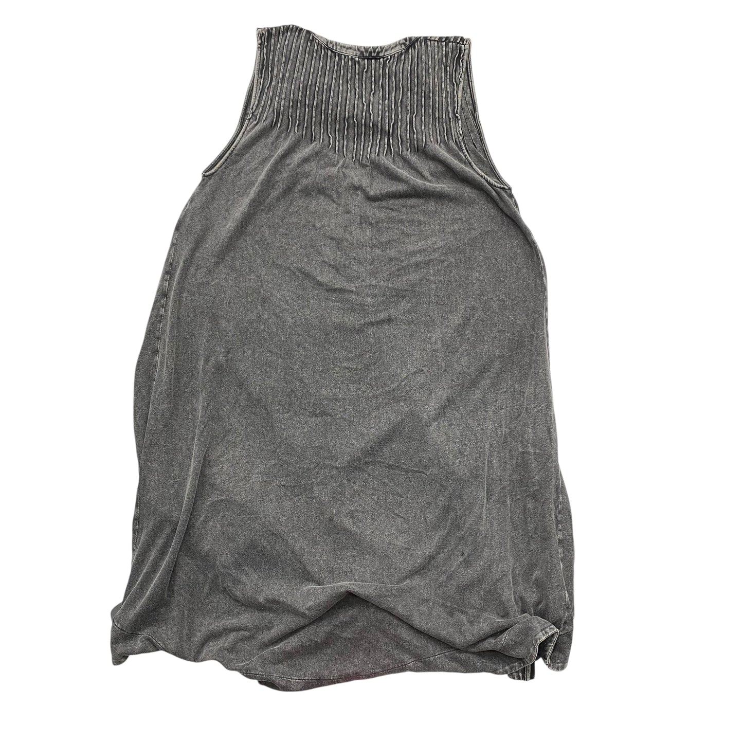 Dress Casual Maxi By Free People In Grey, Size:L