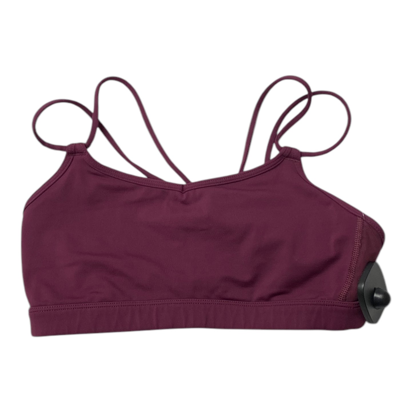 Athletic Bra By Lululemon In Maroon, Size:4