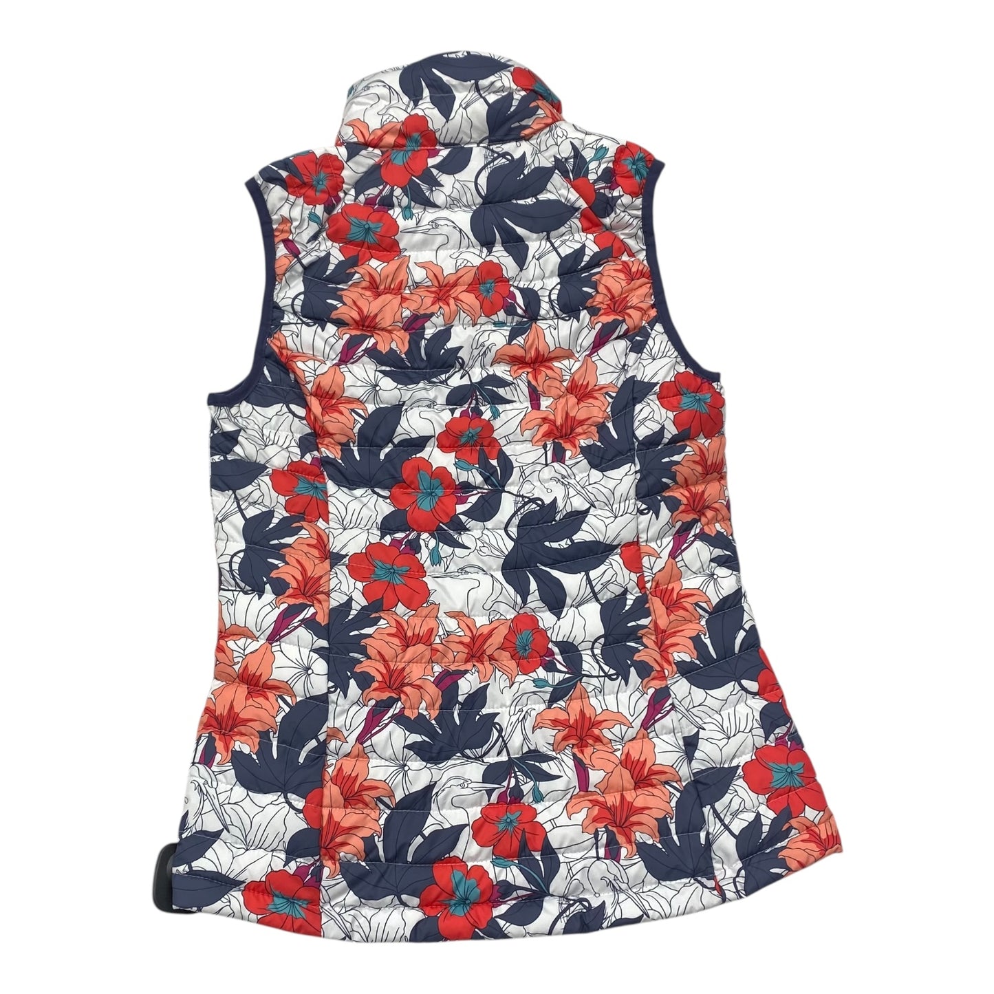 Vest Puffer & Quilted By Columbia In Floral Print, Size:Xs