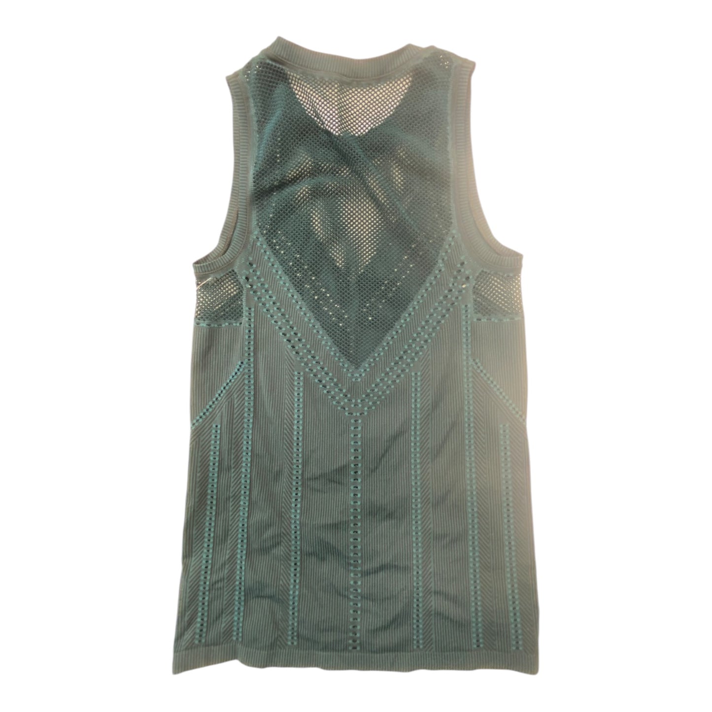 Athletic Tank Top By Athleta In Black & Blue, Size:M