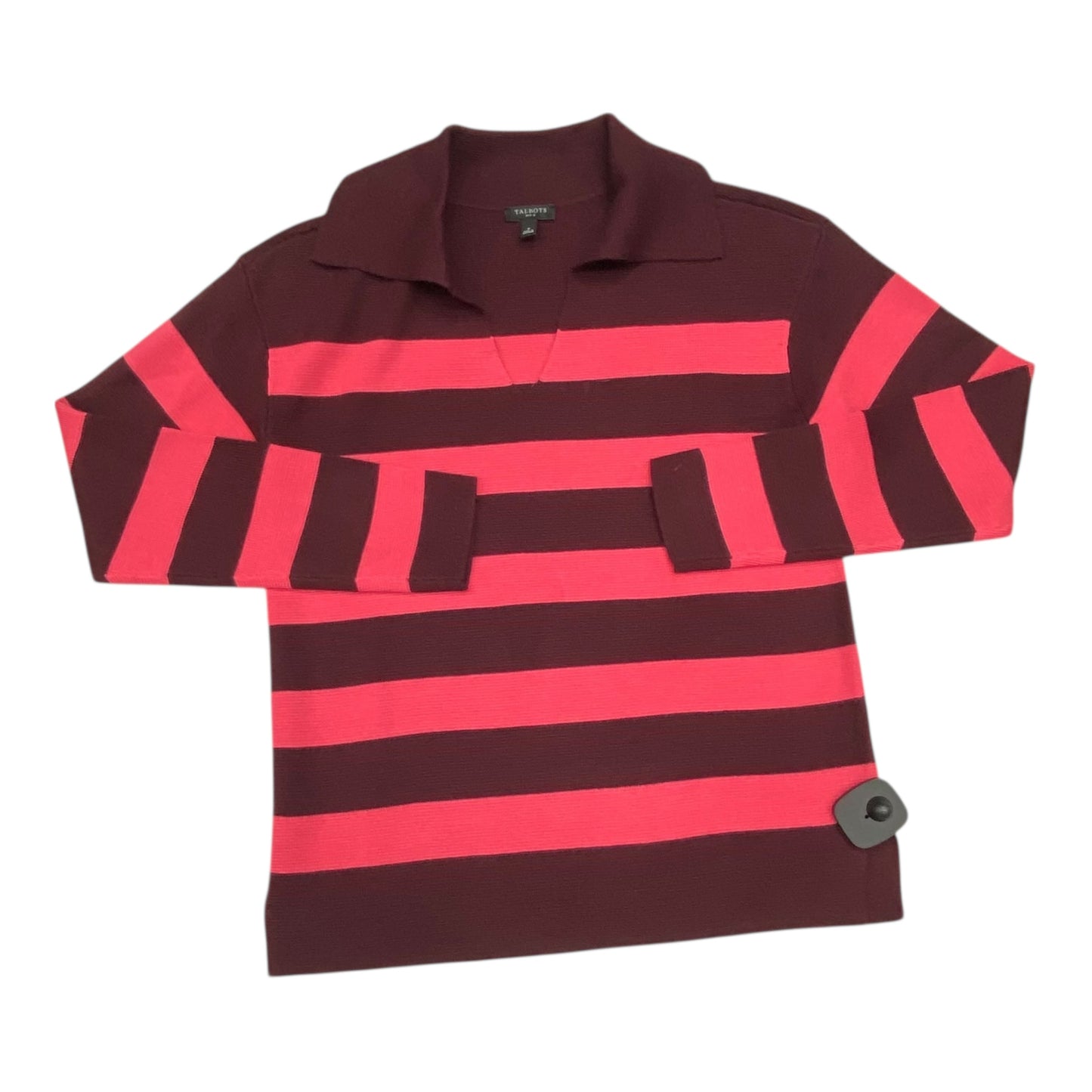 Sweater By Talbots In Striped Pattern, Size:Sp