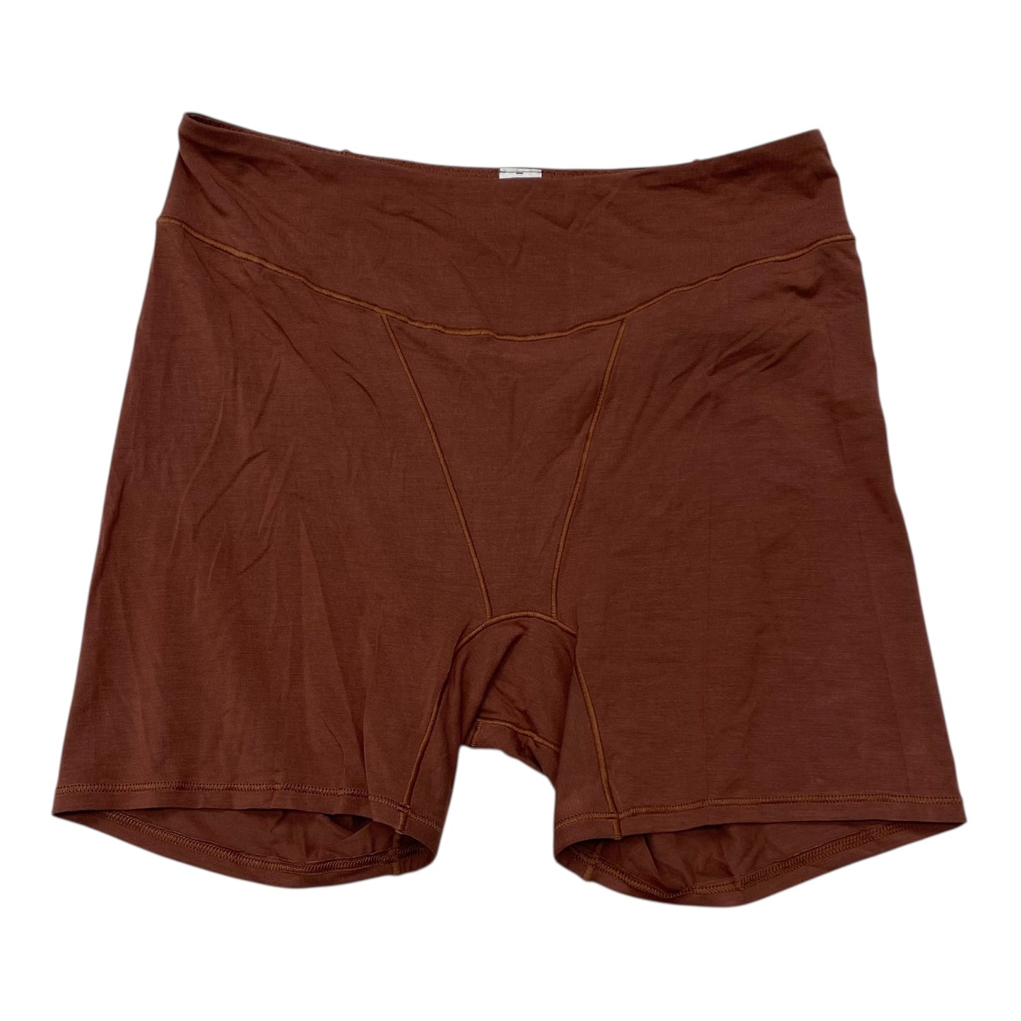 Athletic Shorts By Lululemon In Brown, Size:M