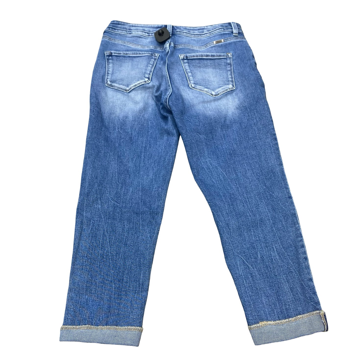 Jeans Cropped By Kancan In Blue Denim, Size:8
