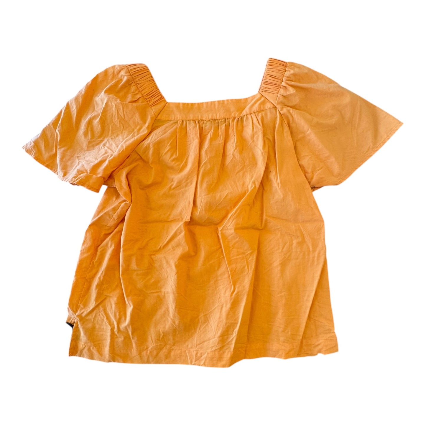 Top Ss By Loft In Orange, Size:Xs