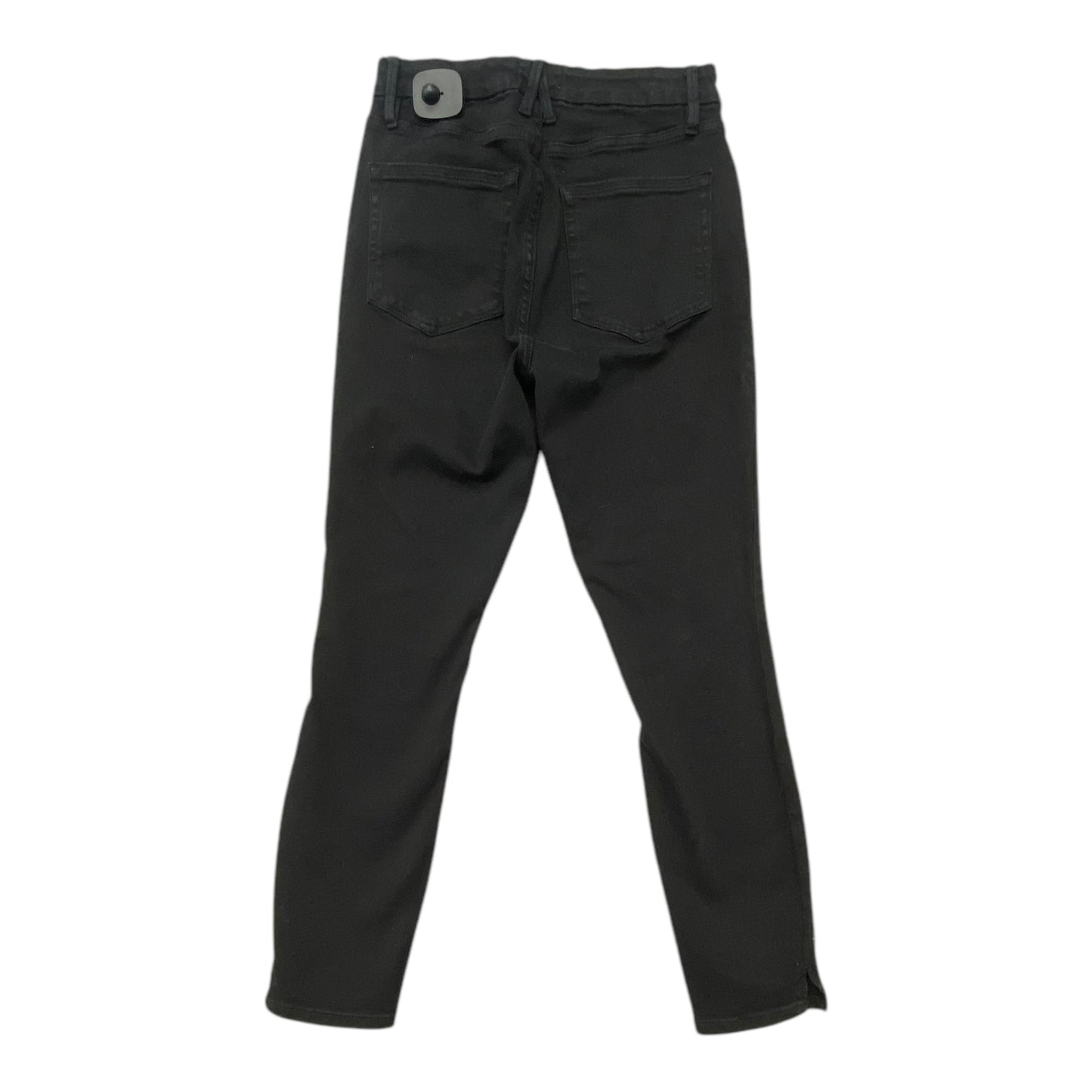 Jeans Skinny By Good American In Black Denim, Size:6