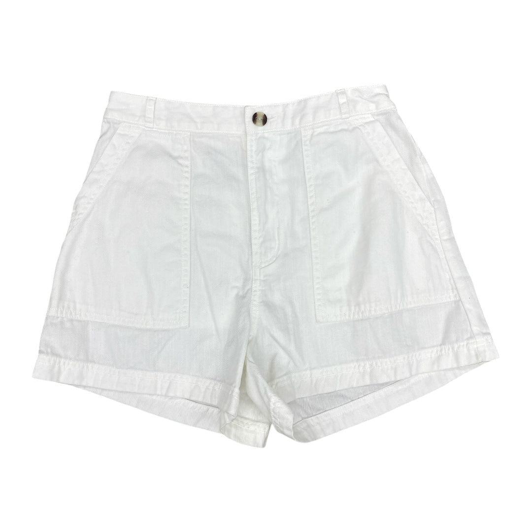 Shorts By Universal Thread In White Denim, Size:4