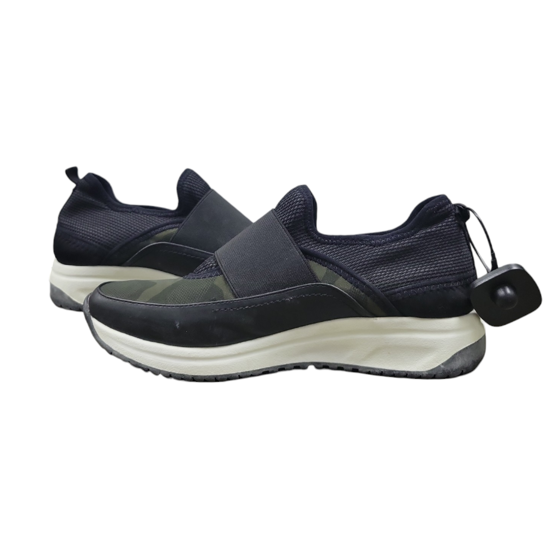 Shoes Athletic By Anne Klein In Black & Green, Size:9