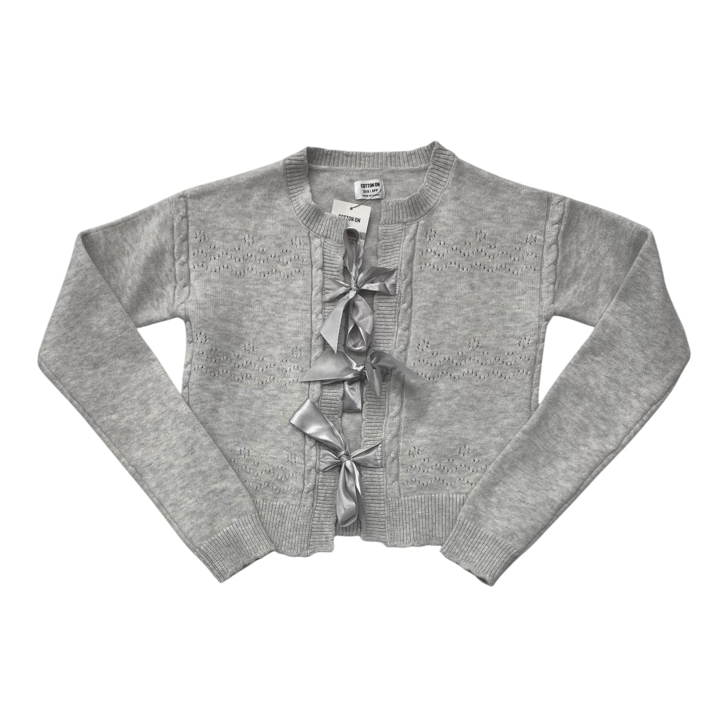 Sweater By Cotton On In Grey, Size:Xxs