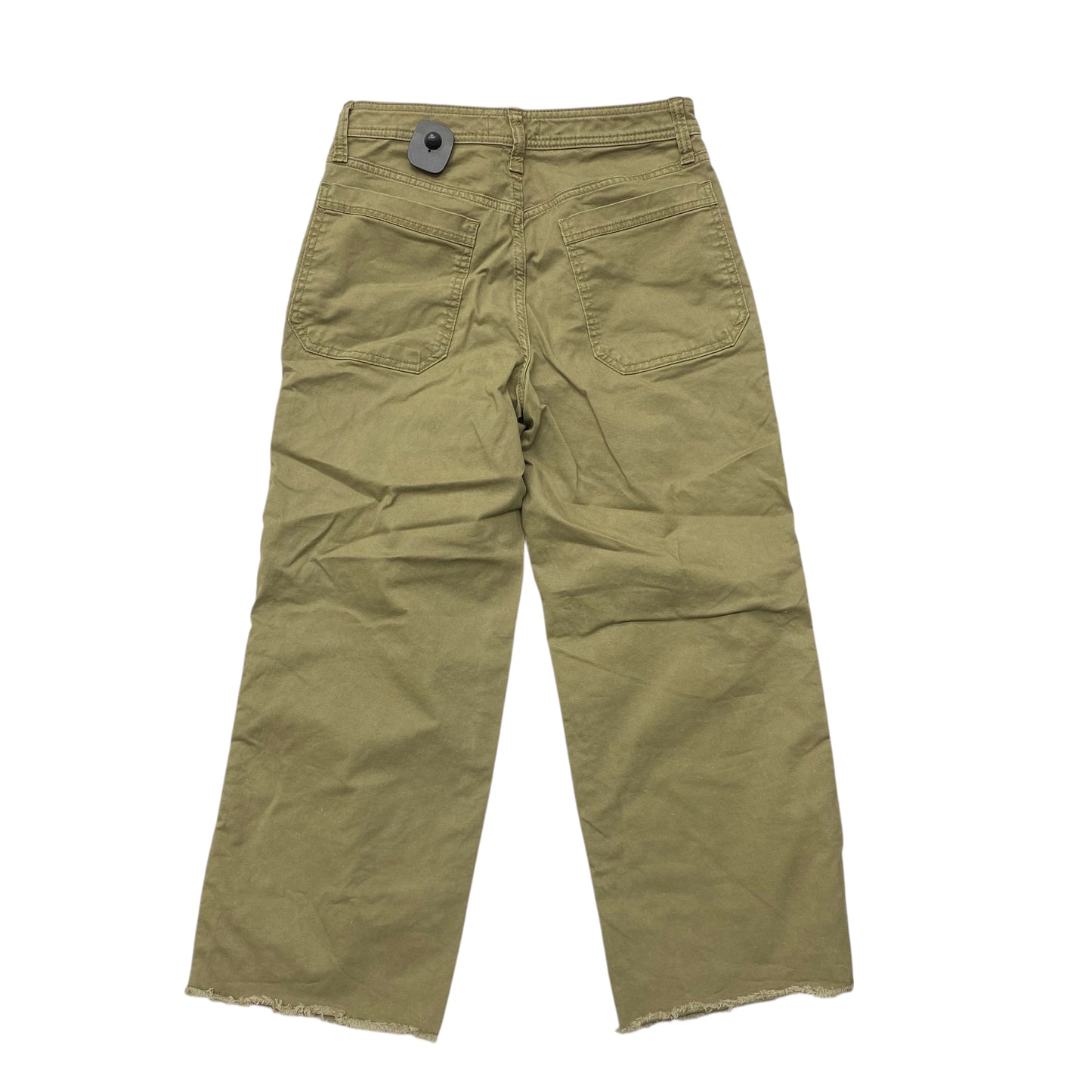 Pants Cropped By Banana Republic In Green, Size:4