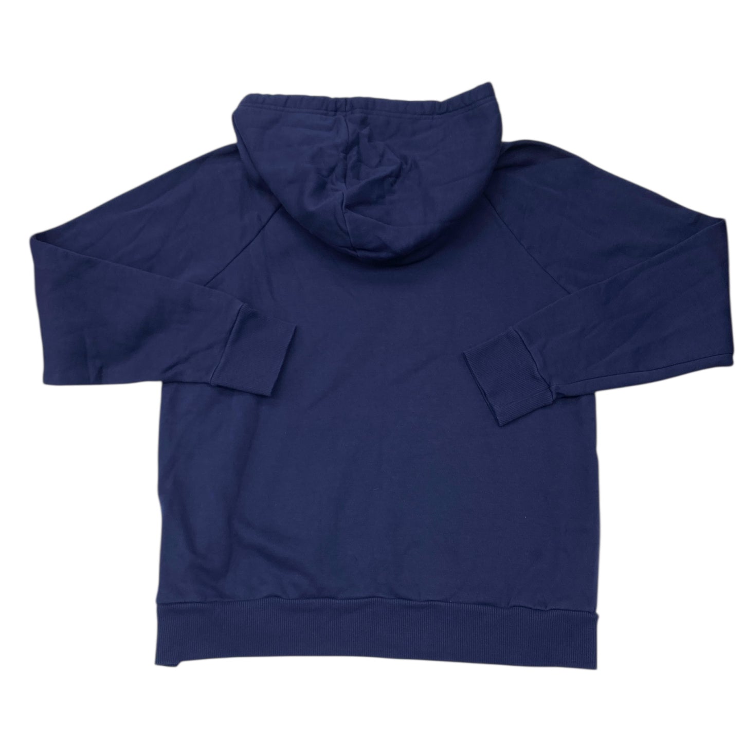 Athletic Sweatshirt Hoodie By Under Armour In Navy, Size:M