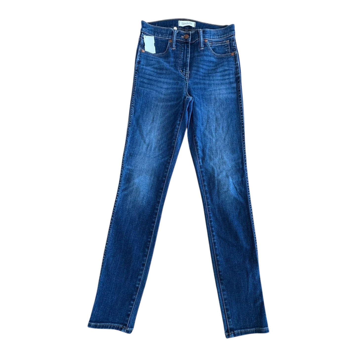 Jeans Skinny By Madewell In Blue Denim, Size:0