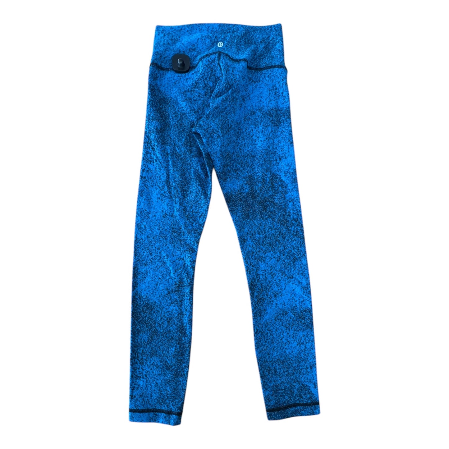 Athletic Leggings By Lululemon In Blue, Size:6