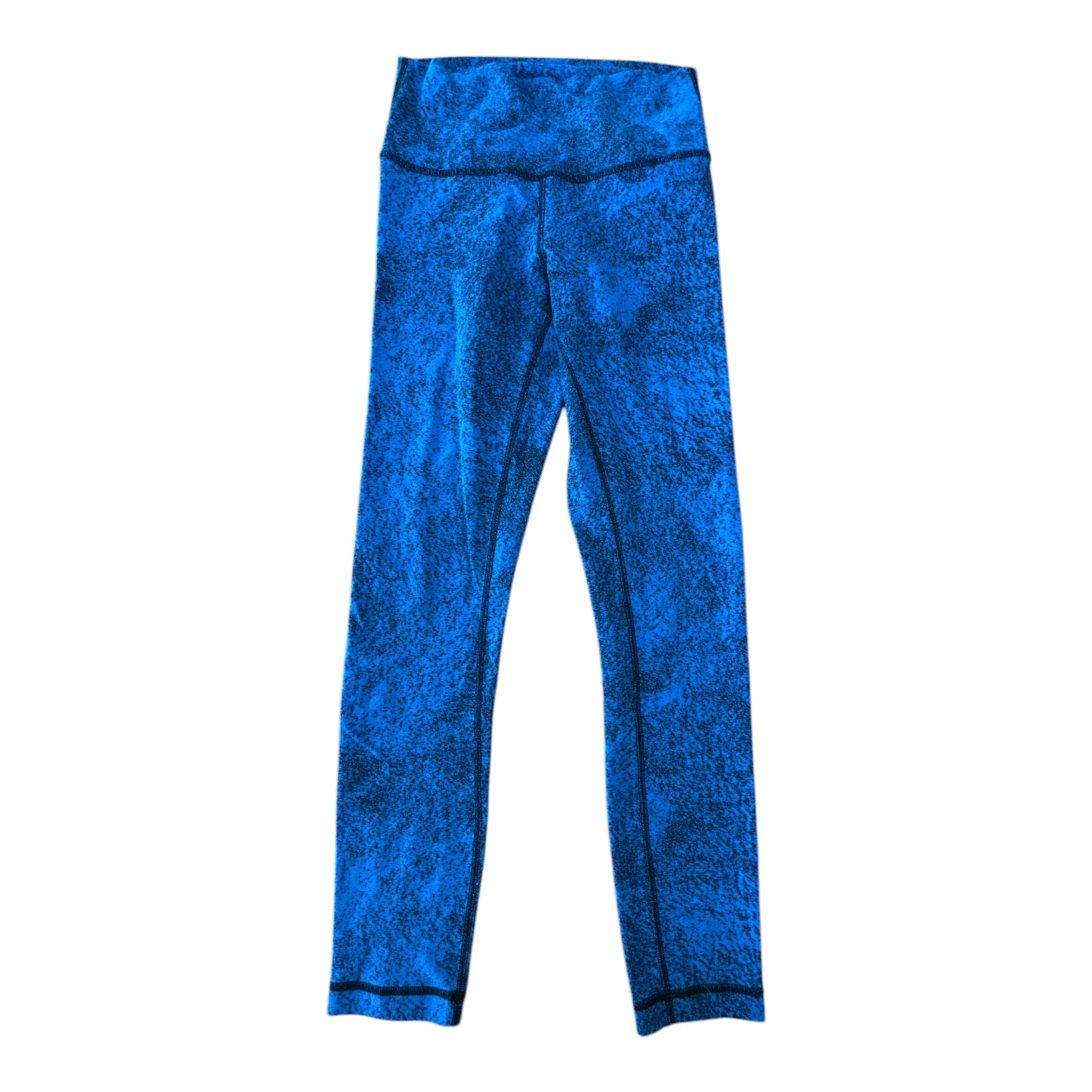 Athletic Leggings By Lululemon In Blue, Size:6