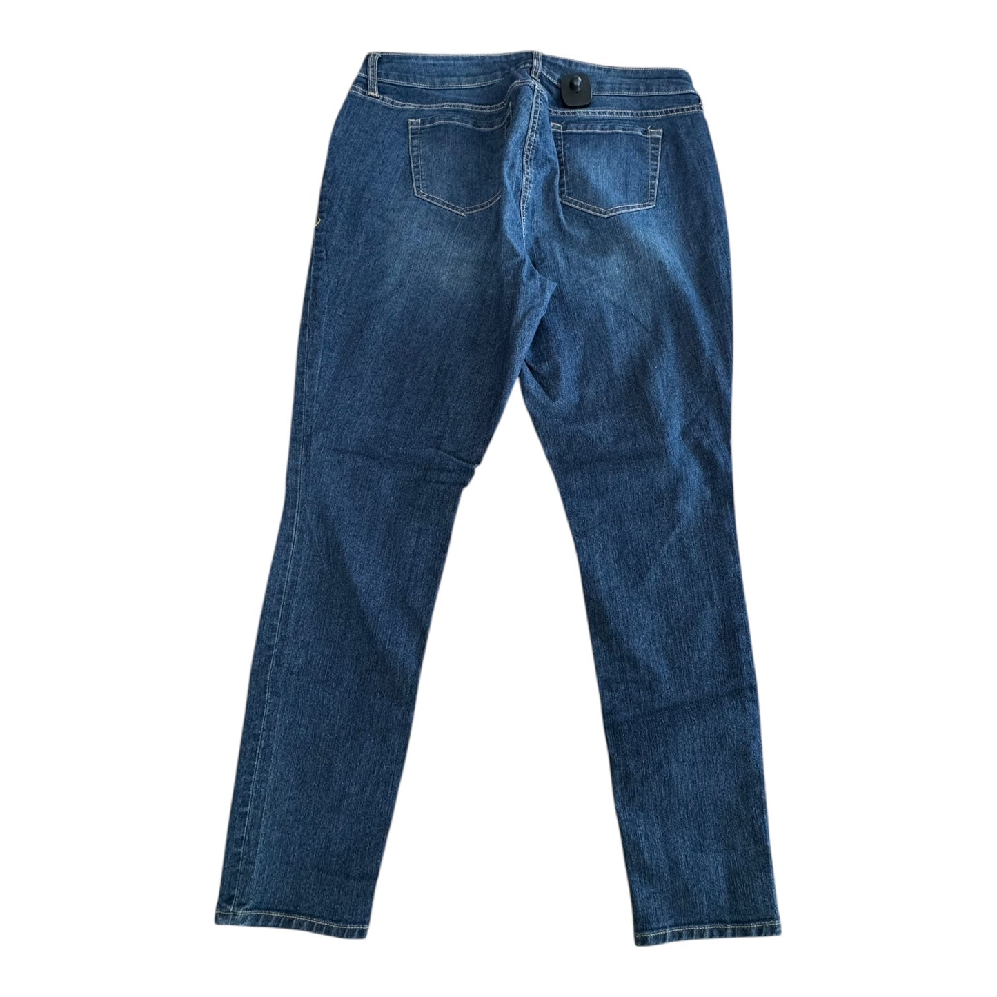 Jeans Straight By Torrid In Blue Denim, Size:14