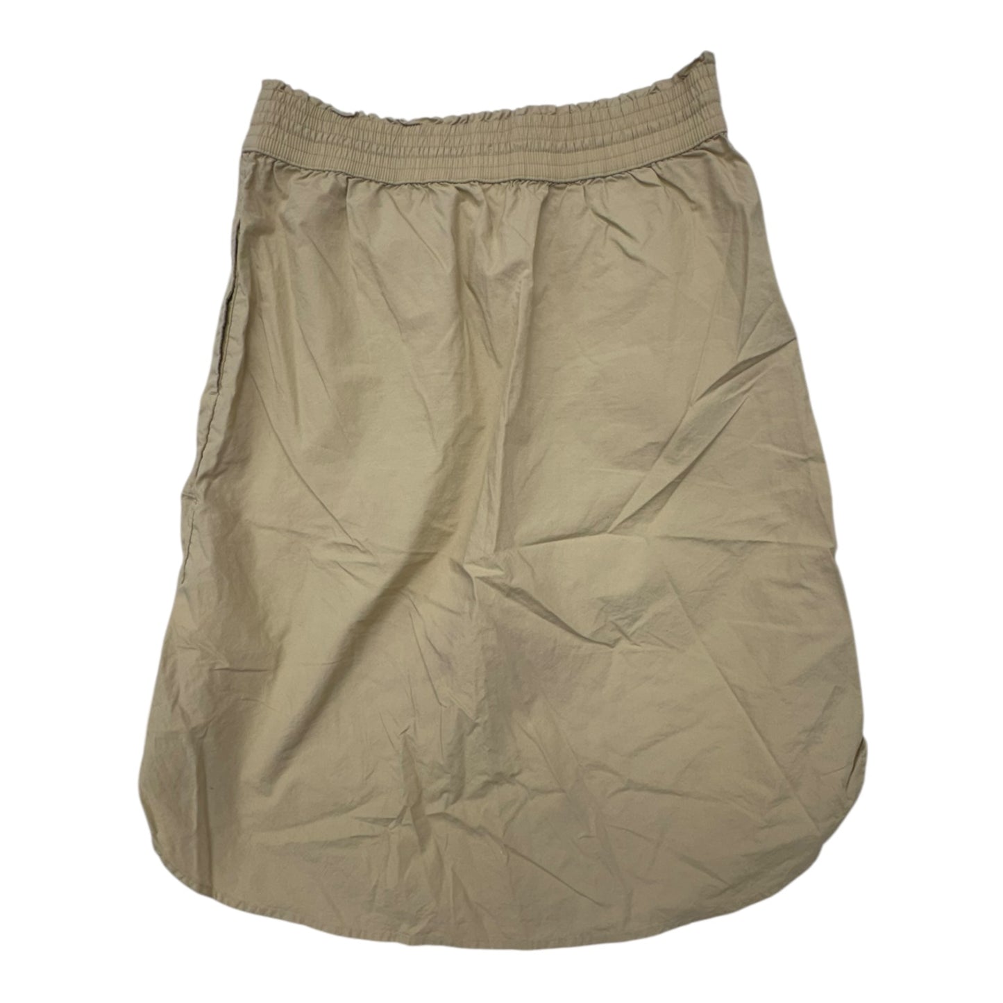 Skirt Midi By Gap In Tan, Size:S