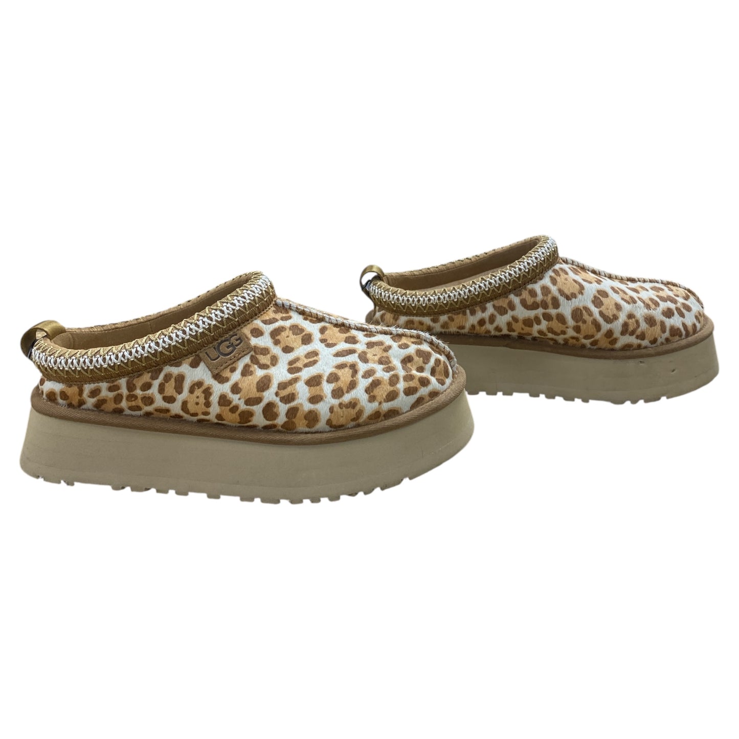 Shoes Designer By Ugg In Animal Print, Size:7