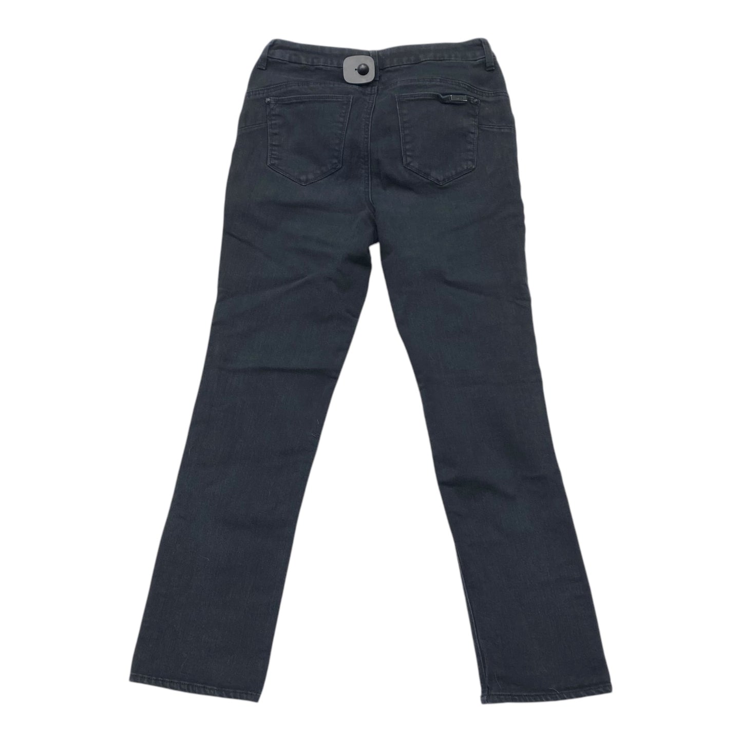 Jeans Skinny By Chicos In Black Denim, Size:2