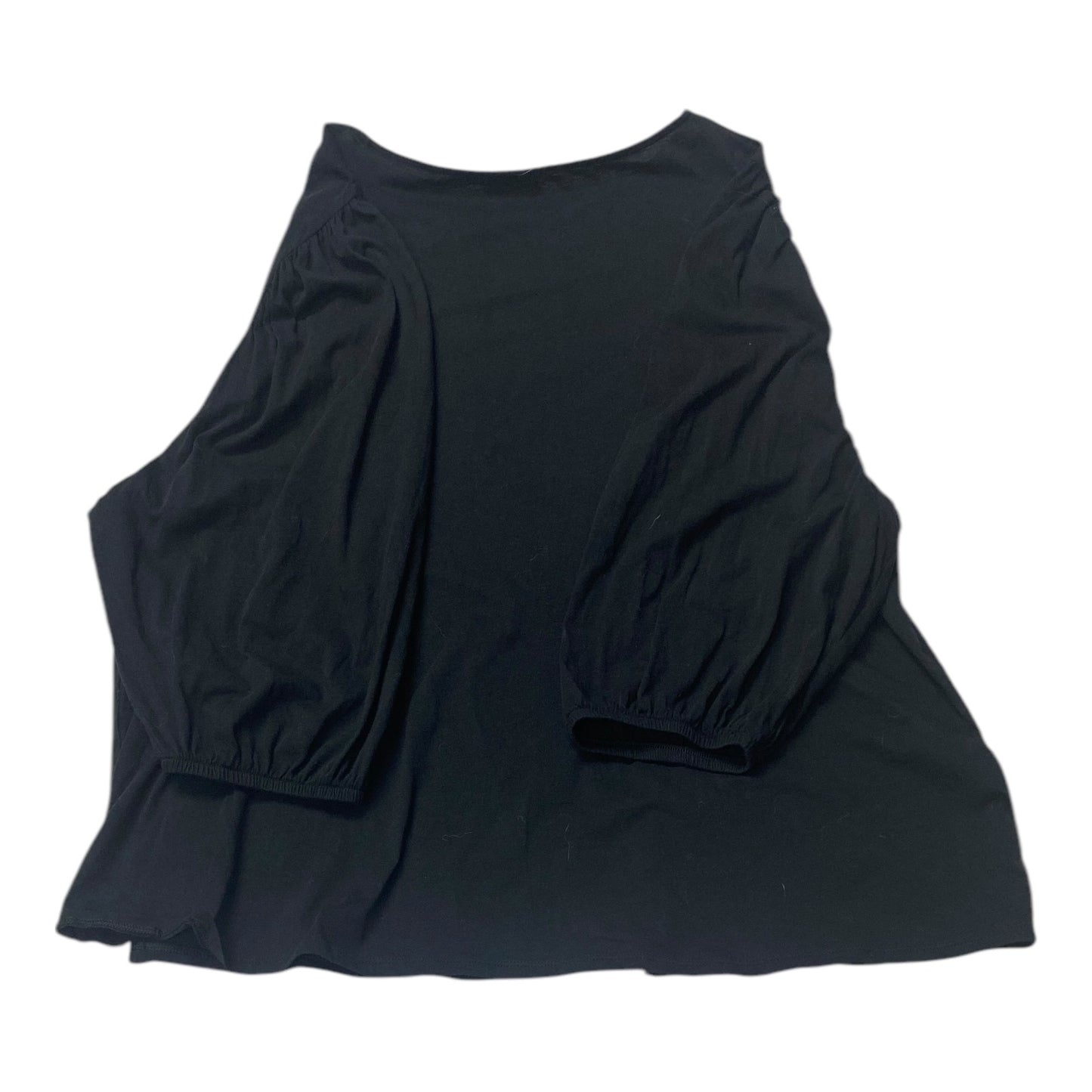 Top Ls By J. Jill In Black, Size:2X