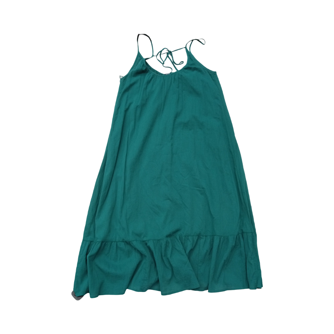 Dress Casual Maxi By Gap In Teal, Size:M
