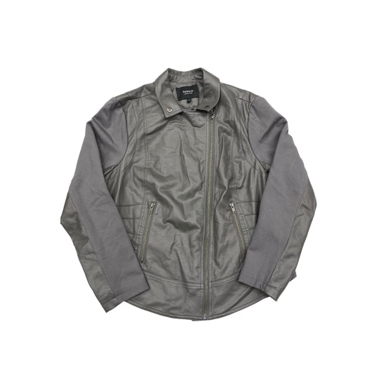 Jacket Moto Leather By Torrid  Size: L