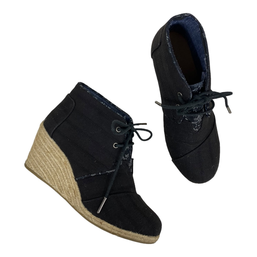 Shoes Heels Wedge By Toms Size: 7