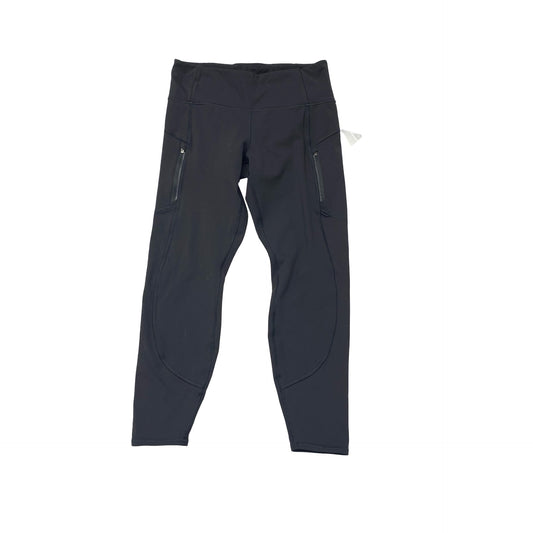 Athletic Leggings By Athleta In Black, Size:M