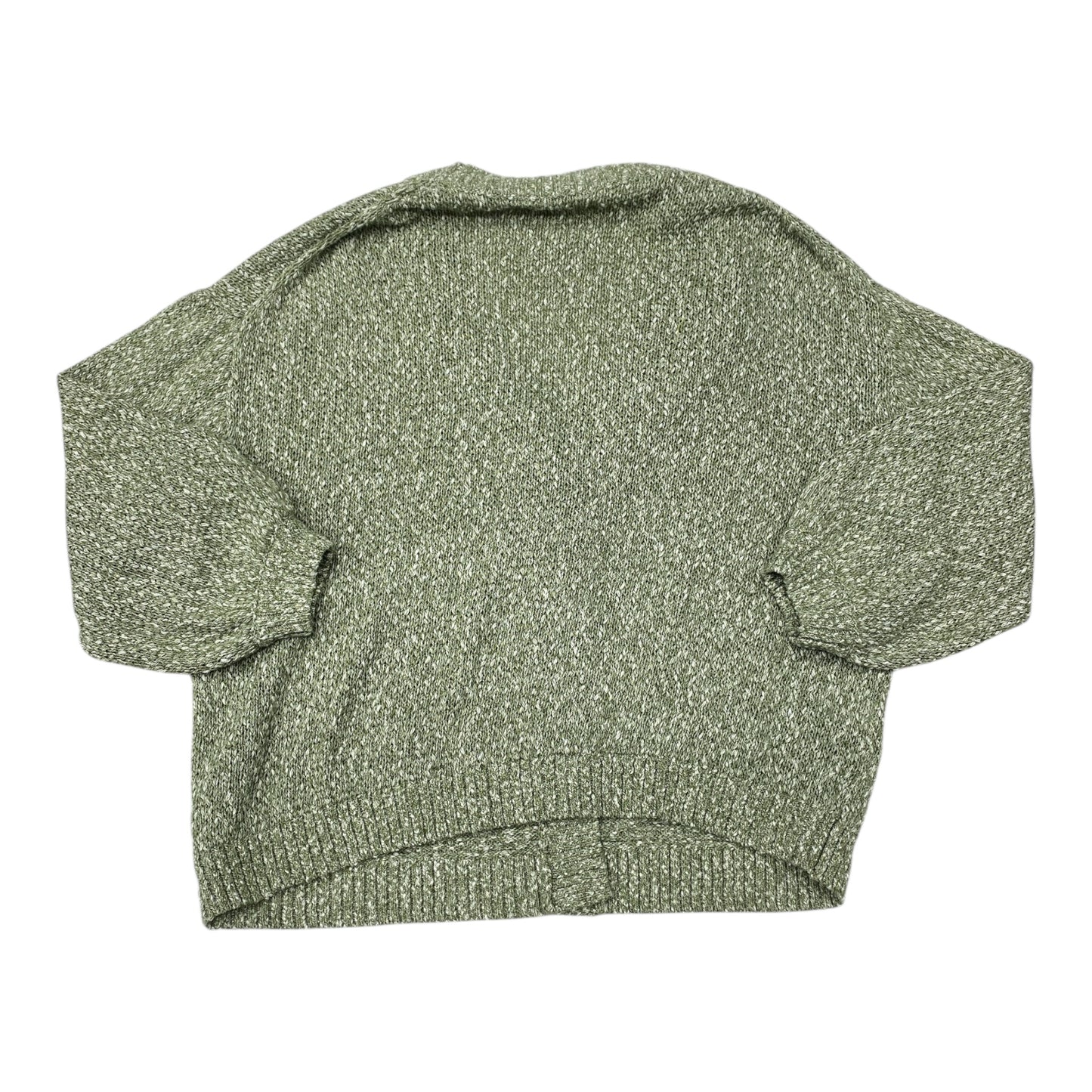 Sweater Cardigan By Loft In Green, Size:Xl