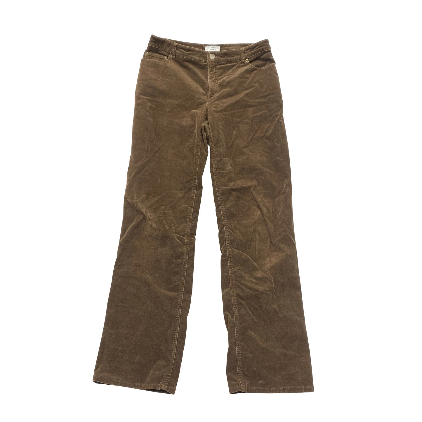 Pants Corduroy By Charter Club In Brown, Size:6