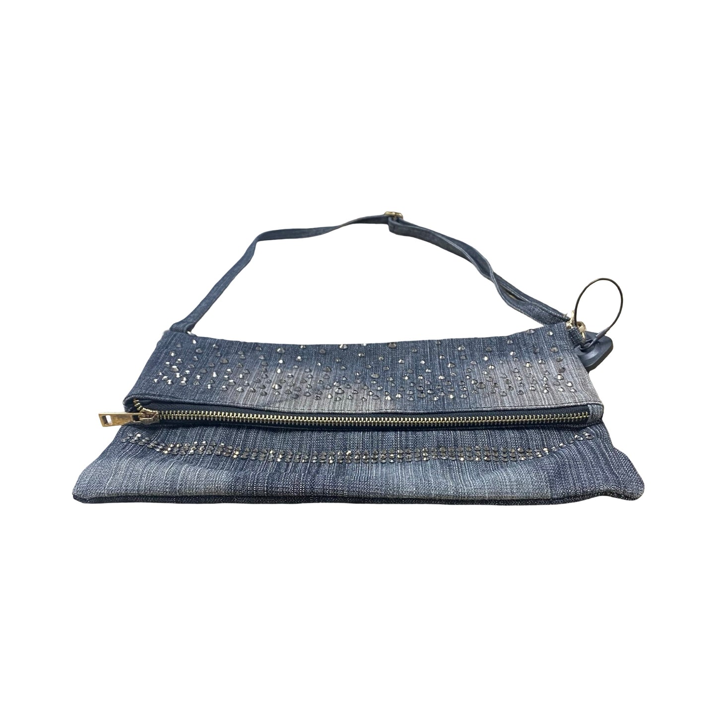 Handbag By Cmc In Grey & Silver, Size:Medium
