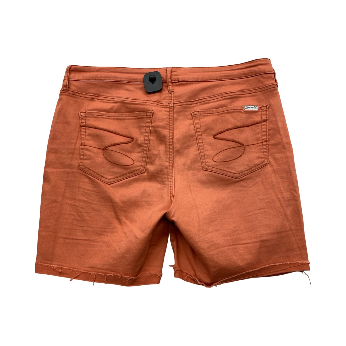 Shorts By Seven 7 In Orange, Size:14